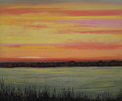 Quiet Meadow di Faith Patterson, Pittura in vendita su Singulart