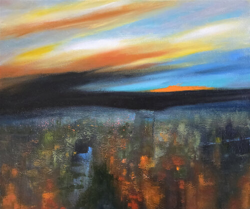 Terra Illumina di Faith Patterson, Pittura in vendita su Singulart