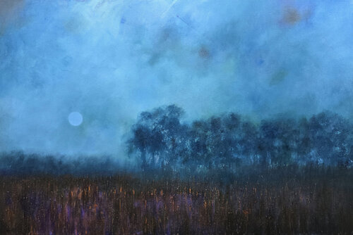 Where Stillness Gathers par Faith Patterson, Peinture en vente sur Singulart