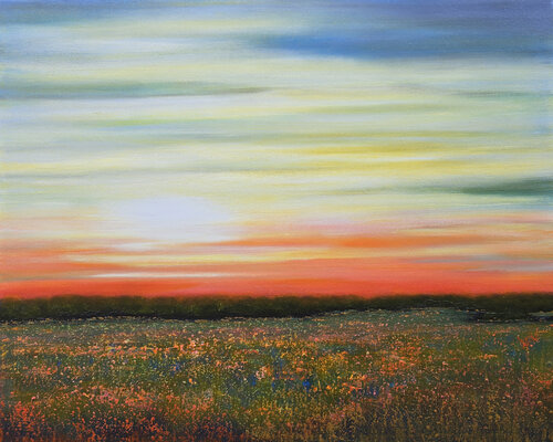 September Sunset di Faith Patterson, Pittura in vendita su Singulart