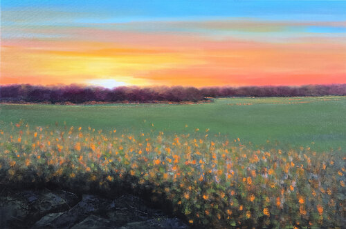 The Light Finds Me Waiting di Faith Patterson, Pittura in vendita su Singulart