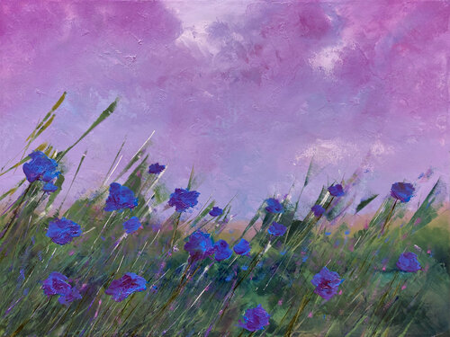 Summer Breeze di Faith Patterson, Pittura in vendita su Singulart