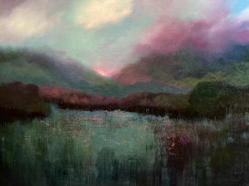 Pensive di Faith Patterson, Pittura in vendita su Singulart