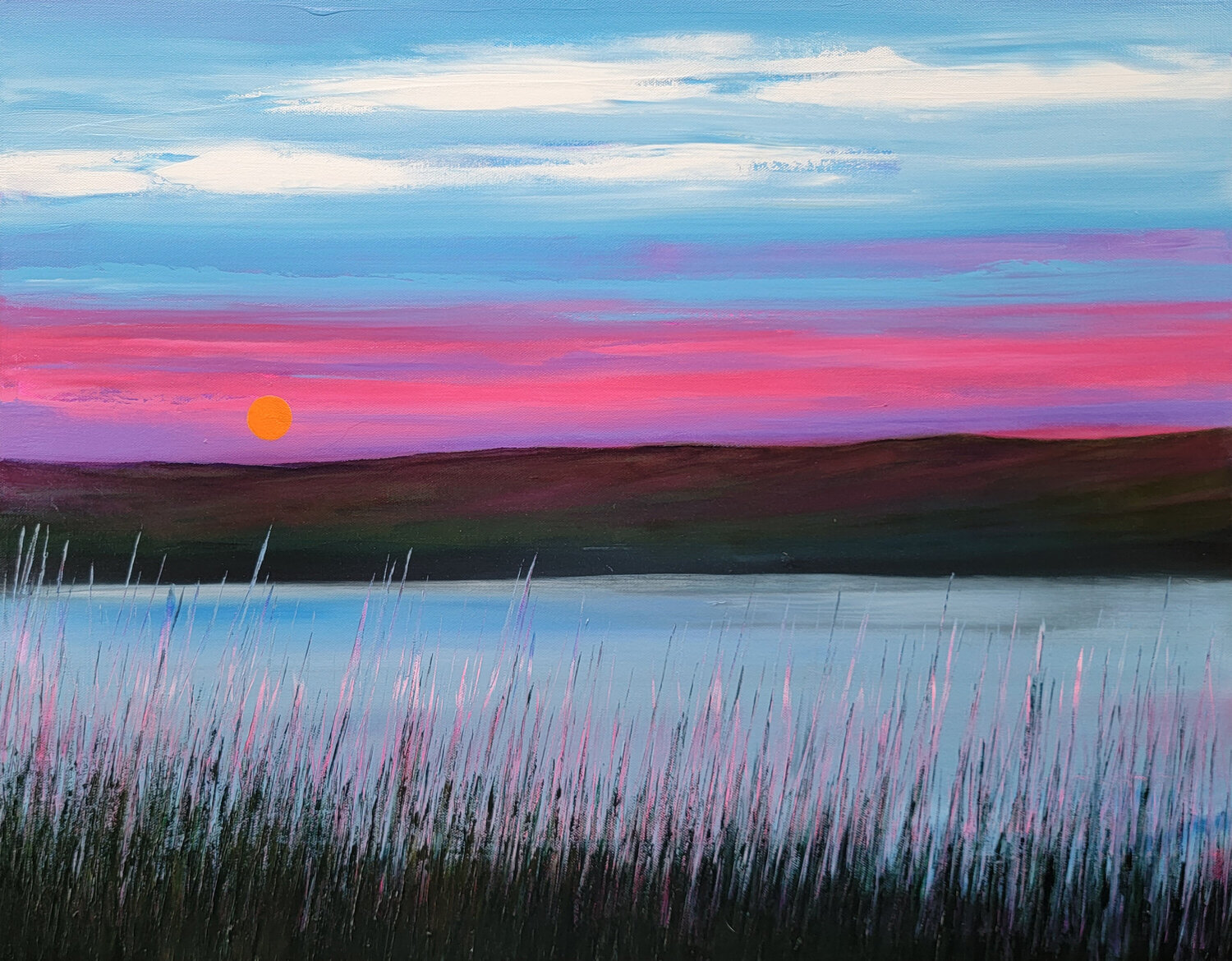 The Lake in October Faith Patterson