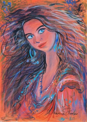Orange di Marina Kaiser, Pittura in vendita su Singulart