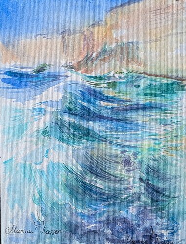 Ozean par Marina Kaiser, Peinture en vente sur Singulart