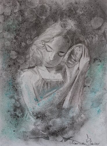 Shell par Marina Kaiser, Dessin en vente sur Singulart