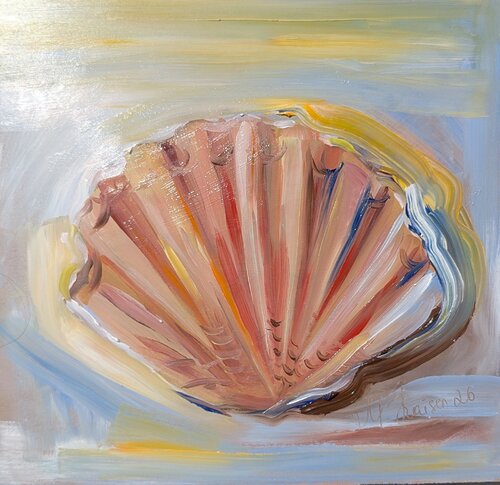 Venusmuschel di Marina Kaiser, Pittura in vendita su Singulart