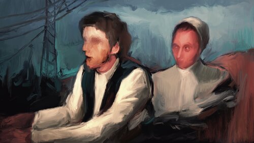 "Amishland" di OLIVIER LEGRAIN, Digitale in vendita su Singulart