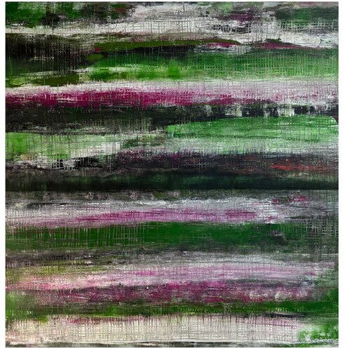 Green Reflections von Natalia Raev, Malerei kaufen auf Singulart