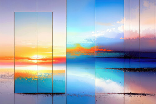 Fenster zum Meer-01 de Manfred Rautenberg, Digital a la venta en Singulart