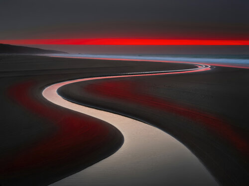 Wattenmeer - Die Linie des Lichts von Manfred Rautenberg, Digital kaufen auf Singulart