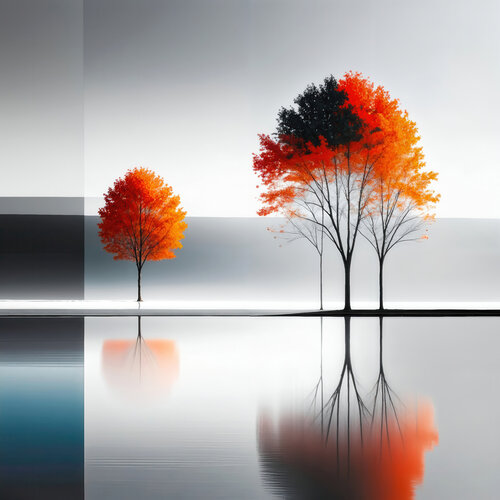 Stille am Ufer-01 von Manfred Rautenberg, Digital kaufen auf Singulart