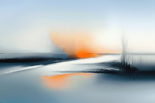 Salzwiesenlicht di Manfred Rautenberg, Digitale in vendita su Singulart