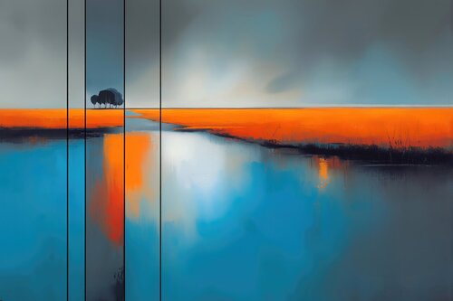 Der geteilte Horizont par Manfred Rautenberg, Digital en vente sur Singulart