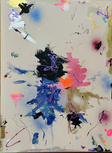 Fragments in motion von Martina Gvizdova, Malerei kaufen auf Singulart
