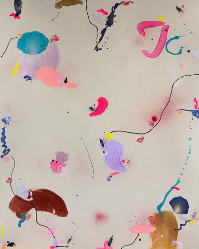 The Shape of Almost di Martina Gvizdova, Pittura in vendita su Singulart