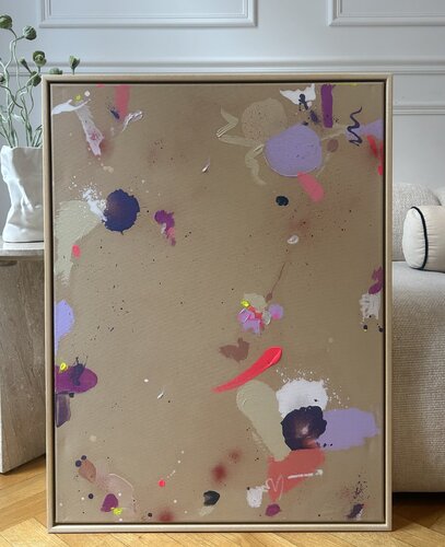 Whispering Universe par Martina Gvizdova, Peinture en vente sur Singulart