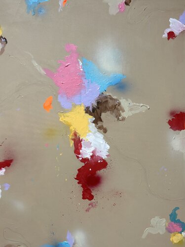 Tender Collision von Martina Gvizdova, Malerei kaufen auf Singulart