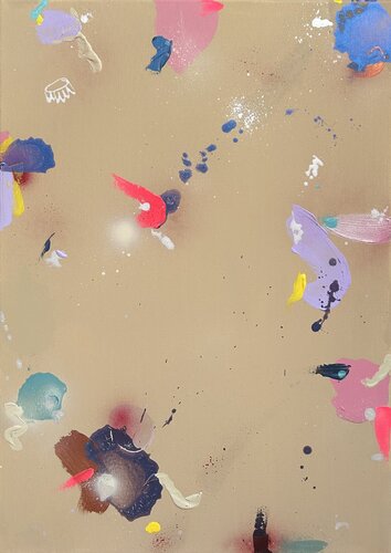 Quiet Constellations par Martina Gvizdova, Peinture en vente sur Singulart