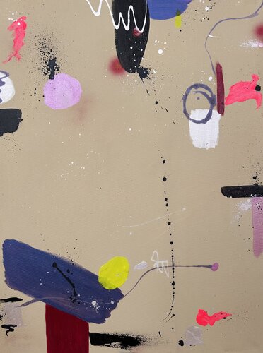 Lemon Disco by Martina Gvizdova, Painting for Sale on Singulart