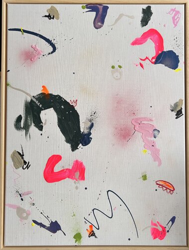Neon Disco van Martina Gvizdova, Schilderij te koop op Singulart