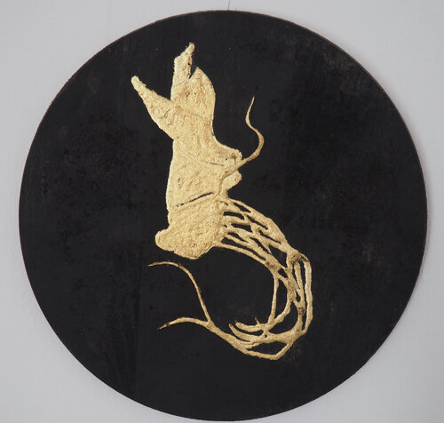 Iris Golden Root von Silvana Ilieva, Malerei kaufen auf Singulart