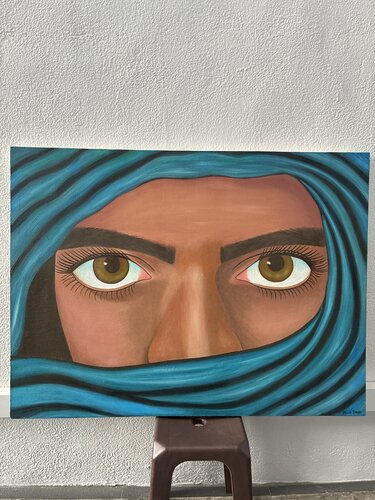 Evil eyes par Jacob Isaac, Peinture en vente sur Singulart