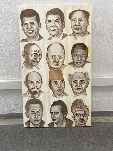 Leaders par Jacob Isaac, Peinture en vente sur Singulart