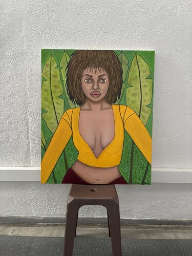 Beautiful woman by Jacob Isaac, Painting for Sale on Singulart