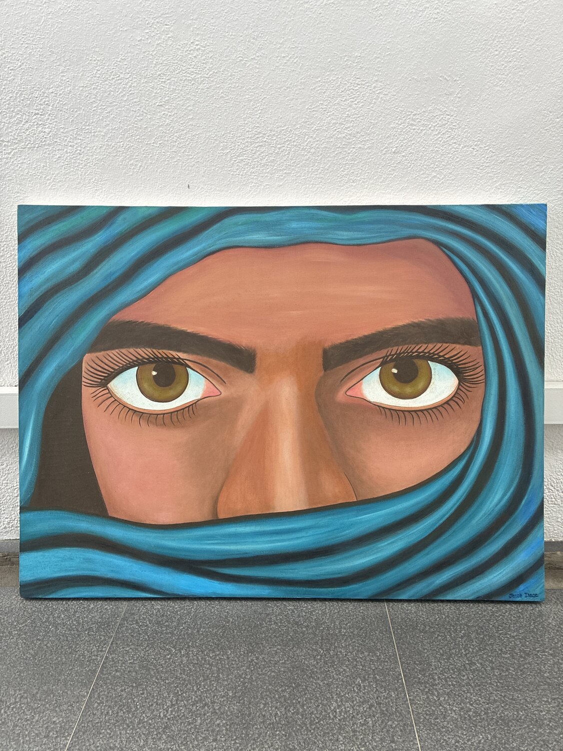 Evil Eyes Jacob Isaac Peinture originale à vendre