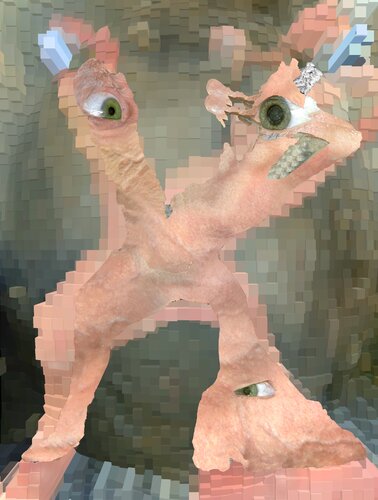 Vulnerable phase no 3 von Jef Artpoint, Druck kaufen auf Singulart