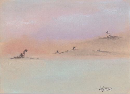 Splitter SWL 206 par Laszlo Toth, Œuvre sur papier en vente sur Singulart