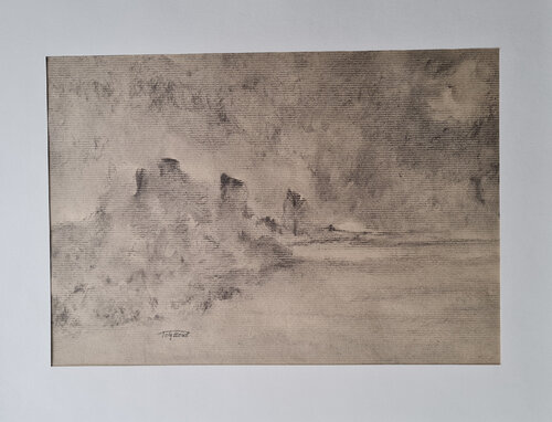 Landscape Splitter LS 26-3 by Laszlo Toth, Work on Paper for Sale on Singulart