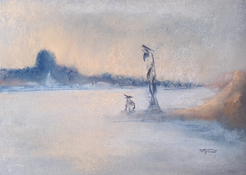 Rhein-Phänomen RP 102 by Laszlo Toth, Work on Paper for Sale on Singulart