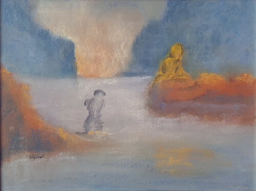 Rhein-Phänomen RP 108 by Laszlo Toth, Work on Paper for Sale on Singulart