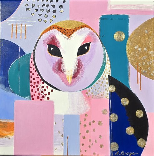 Olympic Parrot by Anna Burger, Painting for Sale on Singulart