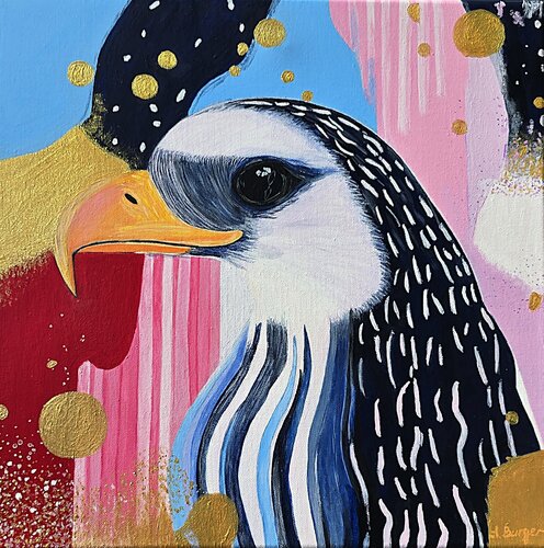 Olympic Eagle by Anna Burger, Painting for Sale on Singulart