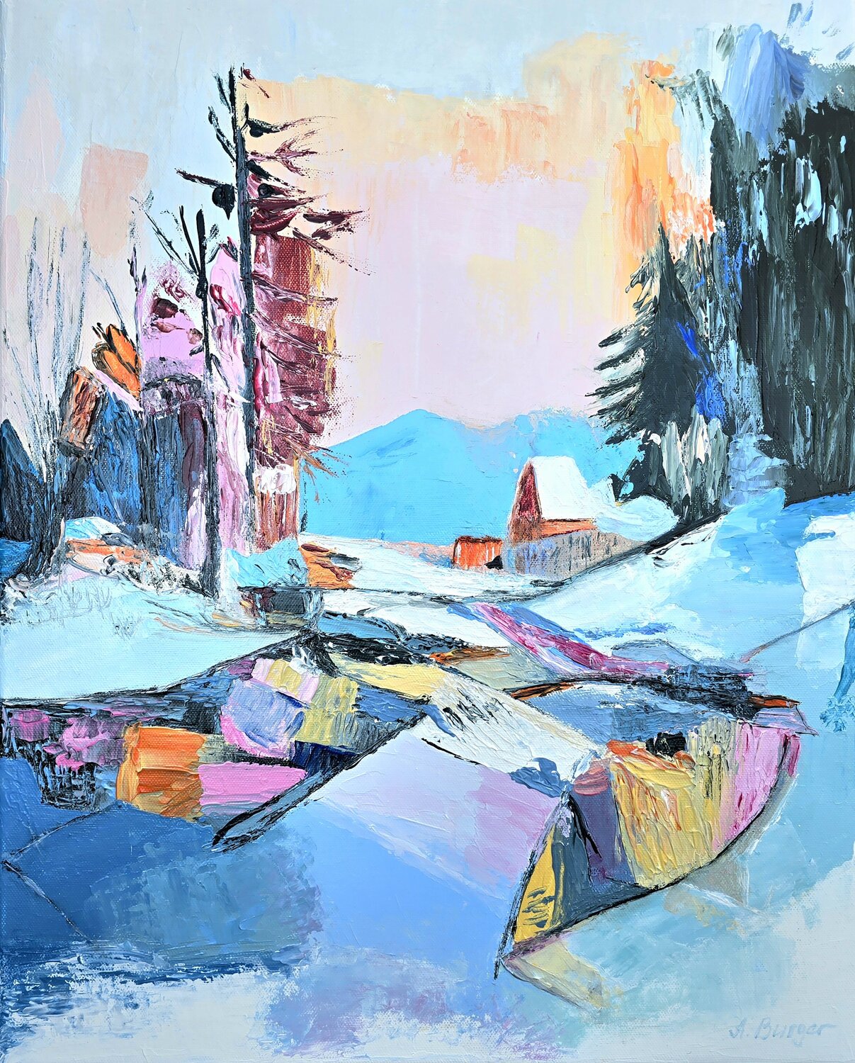 Whispers from the Dachstein Slopes Anna Burger