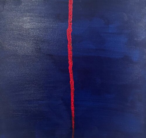 I HATE BLUE by Giovanna Pangia, Painting for Sale on Singulart