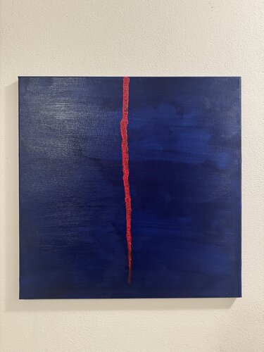 I HATE BLUE von Giovanna Pangia, Malerei kaufen auf Singulart