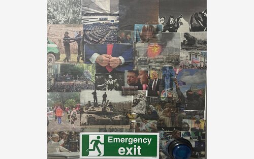 EMERGENCY EXIT von Giovanna Pangia, Malerei kaufen auf Singulart