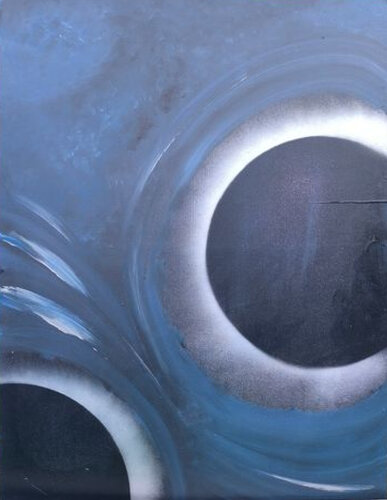Black Hole par Daniela Zintl, Peinture en vente sur Singulart