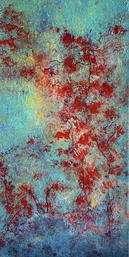"Fractured Blossoms" de Geraldine McNamara, Pintura a la venta en Singulart
