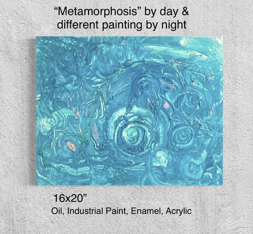 "Metamorphosis" - Day & Night by Geraldine McNamara, 絵画 for Sale on Singulart