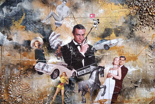 HIGH SOCIETY van Luca La Marca, Schilderij te koop op Singulart