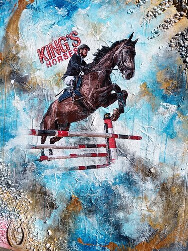 Horse Ascona by Luca La Marca, 회화 for Sale on Singulart