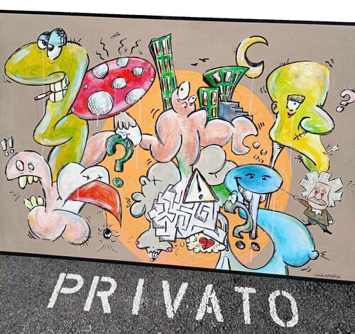 caos by Luca La Marca, 회화 for Sale on Singulart