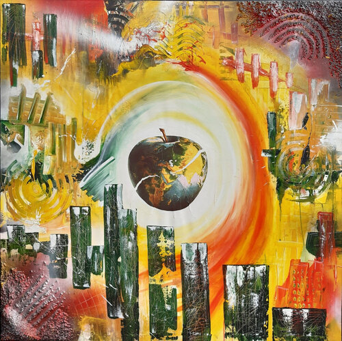 APPLE by Luca La Marca, 회화 for Sale on Singulart