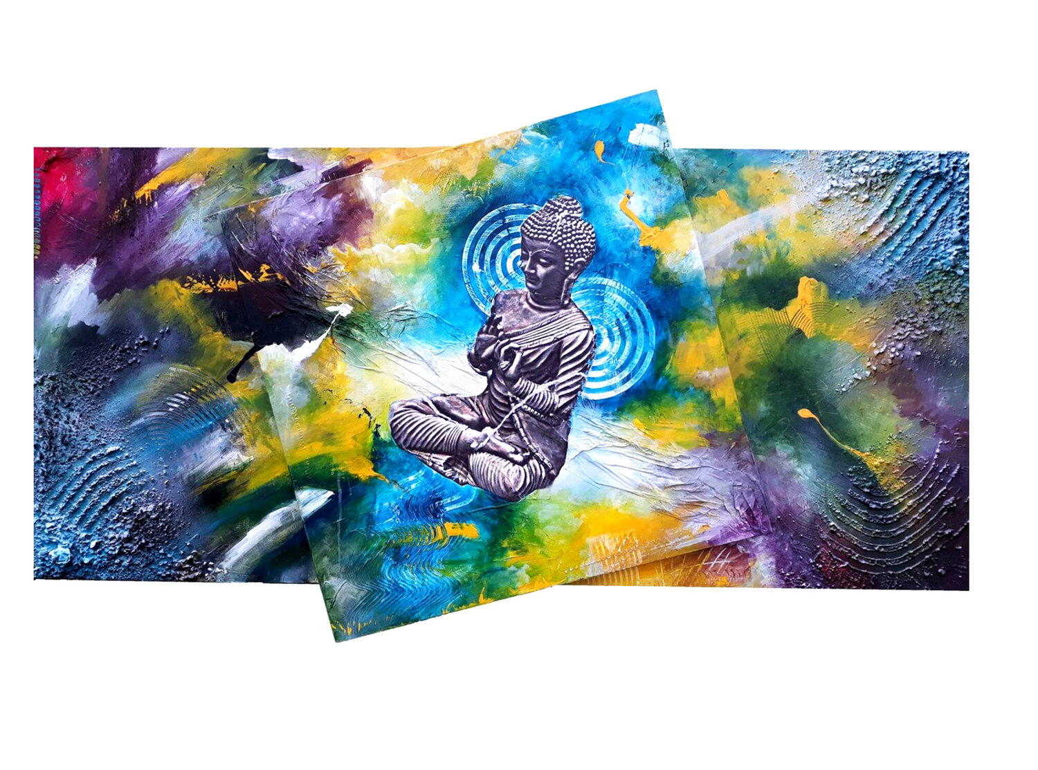 BUDDHA TRITTICO Luca La Marca